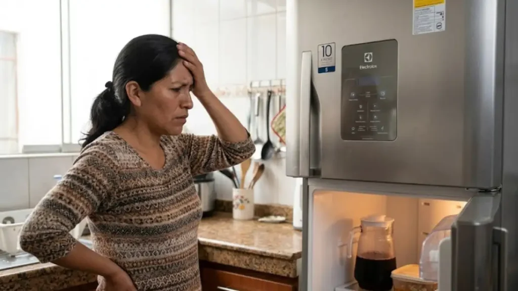 refrigeradora Electrolux no enfría abajo pero sí congela arriba